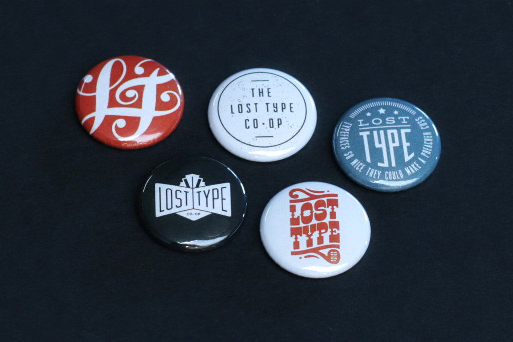 Lost Type Buttons